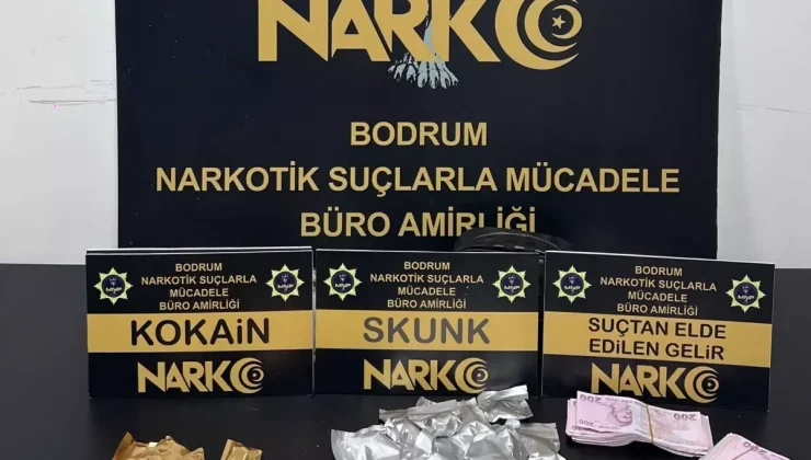 Bodrum’da Uyuşturucu Operasyonu: 2,5 Kilo Skunk ve 658 Gram Kokain Ele Geçirildi