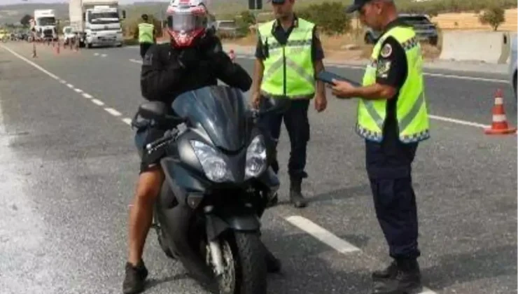 Muğla’da motosiklet ve motorlu bisiklet denetimi