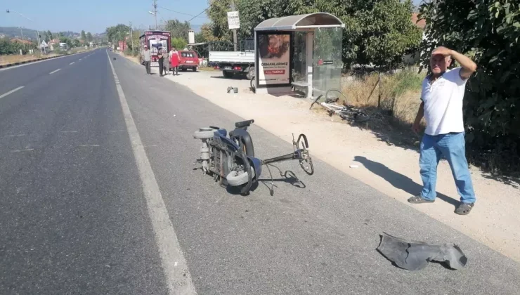 Muğla’da otomobil ve elektrikli bisiklet çarpıştı, yaşlı adam hayatını kaybetti